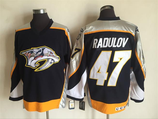 Predators 47 Alexander Radulov Black CCM Jersey Predators 47 Alexander Radulov Black CCM Jersey