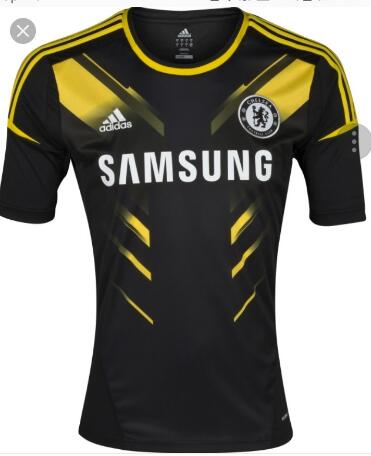 Adidas New Chelsea 2012/2013 Black Soccer Jersey