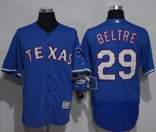 Rangers #29 Adrian Beltre Blue Flexbase Authentic Collection Stitched MLB Jersey Rangers #29 Adrian Beltre Blue Flexbase Authentic Collection Stitched MLB Jersey