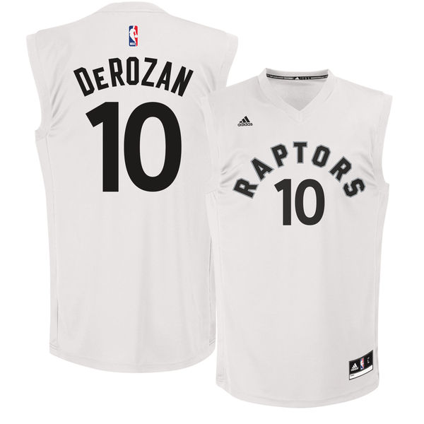 Raptors 10 DeMar DeRozan White Fashion Replica Jersey Raptors 10 DeMar DeRozan White Fashion Replica Jersey