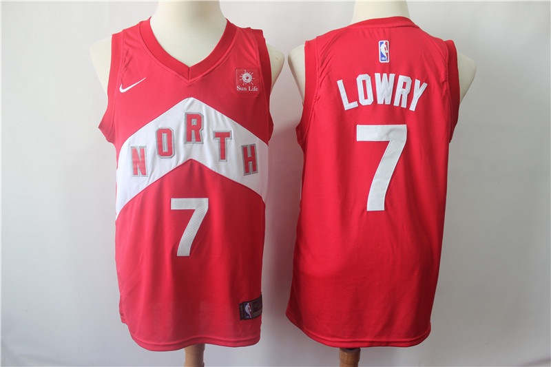 Raptors 7 Kyle Lowry Red 2018-19 Earned Edition Nike Swingman Jersey Raptors 7 Kyle Lowry Red 2018-19 Earned Edition Nike Swingman Jersey