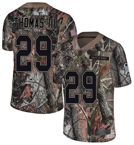 Ravens #29 Earl Thomas III Camo Men's Stitched Football Limited Rush Realtree Jersey Ravens #29 Earl Thomas III Camo Men's Stitched Football Limited Rush Realtree Jersey