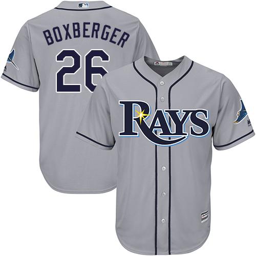 Rays #26 Brad Boxberger Grey Cool Base Stitched Youth MLB Jersey Rays #26 Brad Boxberger Grey Cool Base Stitched Youth MLB Jersey