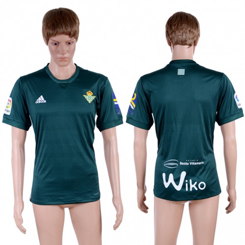 Real Betis Blank Away Soccer Club Jersey