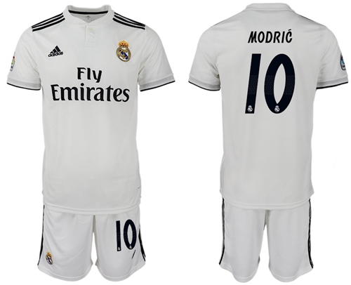 Real Madrid #10 Modric Home Soccer Club Jersey Real Madrid #10 Modric Home Soccer Club Jersey