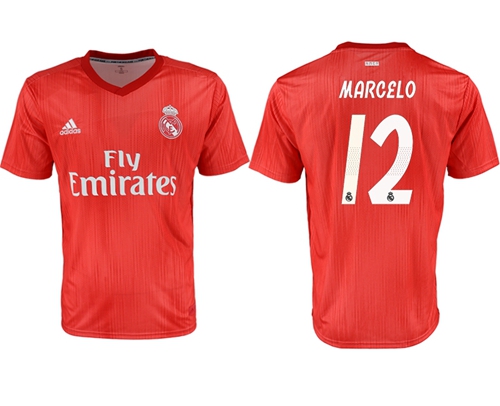 Real Madrid #12 Marcelo Third Soccer Club Jersey