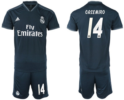 Real Madrid #14 Casemiro Away Soccer Club Jersey Real Madrid #14 Casemiro Away Soccer Club Jersey