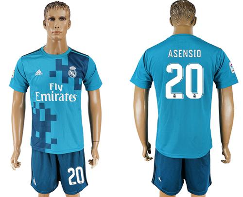Real Madrid #20 Asensio Sec Away Soccer Club Jersey Real Madrid #20 Asensio Sec Away Soccer Club Jersey