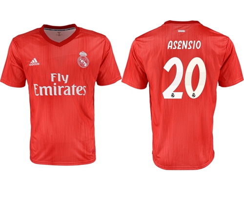 Real Madrid #20 Asensio Third Soccer Club Jersey