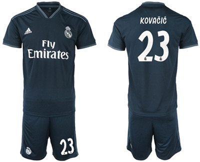 Real Madrid #23 Kovacic Away Soccer Club Jersey Real Madrid #23 Kovacic Away Soccer Club Jersey