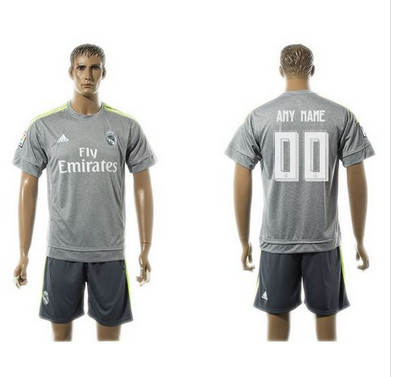Real Madrid Personalized Away Soccer Club Jersey