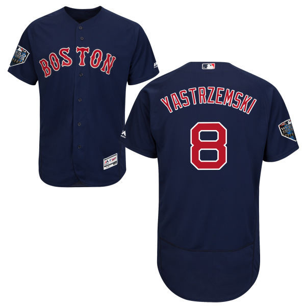Red Sox #9 Ted Williams Red New Cool Base 2018 World Series Stitched MLB Jersey  (4)