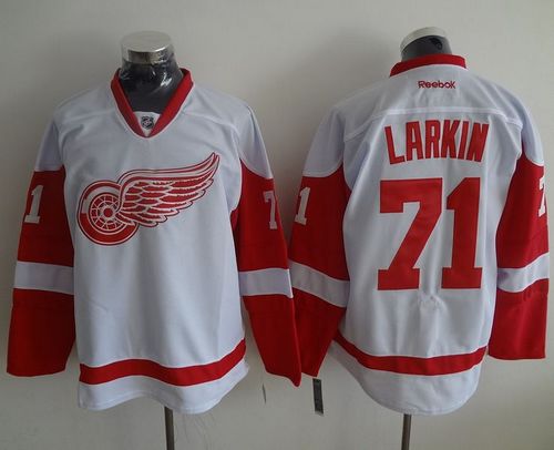 Red Wings #71 Dylan Larkin White Stitched NHL Jersey Red Wings #71 Dylan Larkin White Stitched NHL Jersey