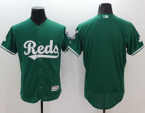 Reds Blank Green Celtic Flexbase Authentic Collection Stitched MLB Jersey Reds Blank Green Celtic Flexbase Authentic Collection Stitched MLB Jersey