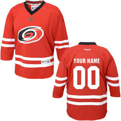 Reebok Carolina Hurricanes Infant Replica Home Custom Jersey - Red Reebok Carolina Hurricanes Infant Replica Home Custom Jersey - Red