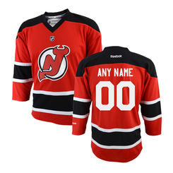 Reebok New Jersey Devils Infant Replica Home Custom Jersey - Red