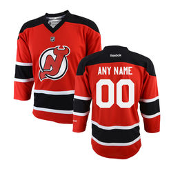 Reebok New Jersey Devils Toddler Replica Home Custom Jersey - Red Reebok New Jersey Devils Toddler Replica Home Custom Jersey - Red