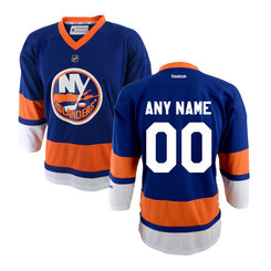 Reebok New York Islanders Preschool Replica Home Custom Jersey - Royal Blue