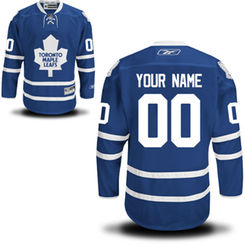Reebok Toronto Maple Leafs Men's Premier Home Custom Jersey - Royal Blue Reebok Toronto Maple Leafs Men's Premier Home Custom Jersey - Royal Blue