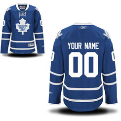 Reebok Toronto Maple Leafs Women's Premier Home Custom Jersey - Royal Blue