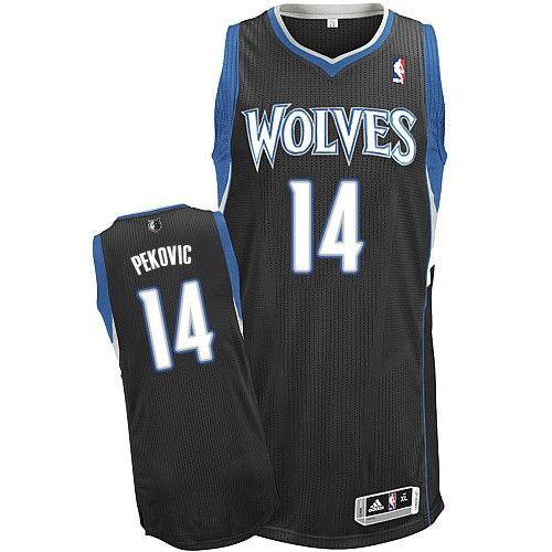Revolution 30 Timberwolves #14 Nikola Pekovic Black Stitched NBA Jersey Revolution 30 Timberwolves #14 Nikola Pekovic Black Stitched NBA Jersey