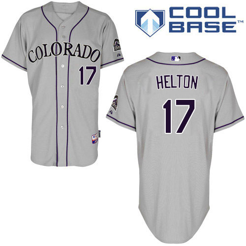 Rockies #17 Todd Helton Grey Cool Base Stitched Youth MLB Jersey Rockies #17 Todd Helton Grey Cool Base Stitched Youth MLB Jersey