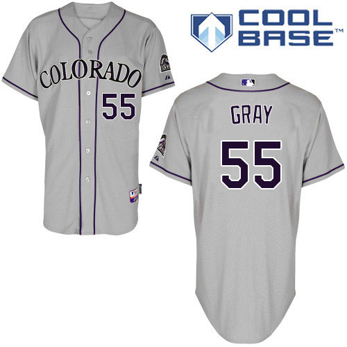 Rockies #55 Jon Gray Grey Cool Base Stitched Youth MLB Jersey Rockies #55 Jon Gray Grey Cool Base Stitched Youth MLB Jersey