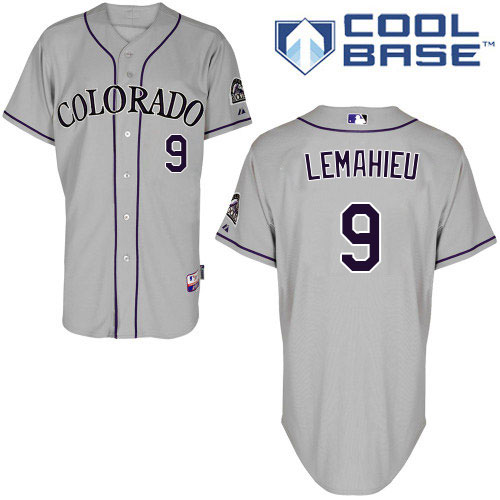Rockies #9 DJ LeMahieu Grey Road Women's Stitched MLB Jersey Rockies #9 DJ LeMahieu Grey Road Women's Stitched MLB Jersey
