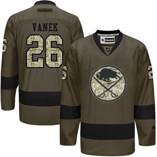 Sabres #26 Thomas Vanek Green Salute to Service Stitched NHL Jersey Sabres #26 Thomas Vanek Green Salute to Service Stitched NHL Jersey