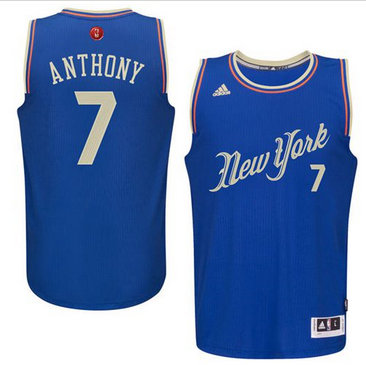 Sacramento Kings #7 Carmelo Anthony Blue 2015-2016 Christmas Day Stitched NBA Jersey Sacramento Kings #7 Carmelo Anthony Blue 2015-2016 Christmas Day Stitched NBA Jersey