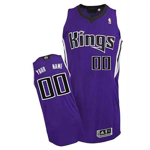 Sacramento Kings Custom Purple Road Jersey