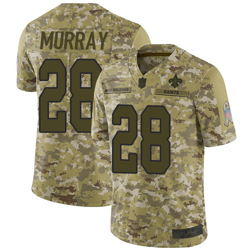 Saints #28 Latavius Murray Camo Youth Stitched Football Limited 2018 Salute to Service Jersey Saints #28 Latavius Murray Camo Youth Stitched Football Limited 2018 Salute to Service Jersey