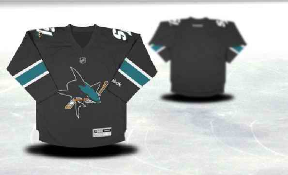 San Jose Sharks Youth Customized Black Third Jersey San Jose Sharks Youth Customized Black Third Jersey
