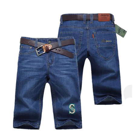 Seattle Mariners Team Logo Deep Blue MLB Jeans