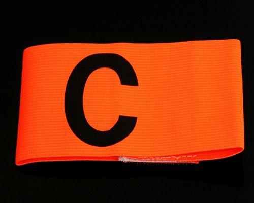 Soccer Captain C patch Red