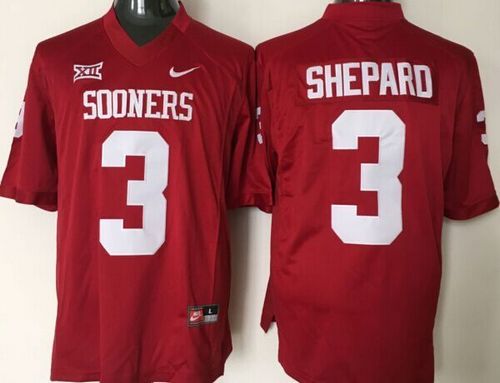 Sooners #3 Sterling Shepard Red XII Stitched NCAA Jersey Sooners #3 Sterling Shepard Red XII Stitched NCAA Jersey