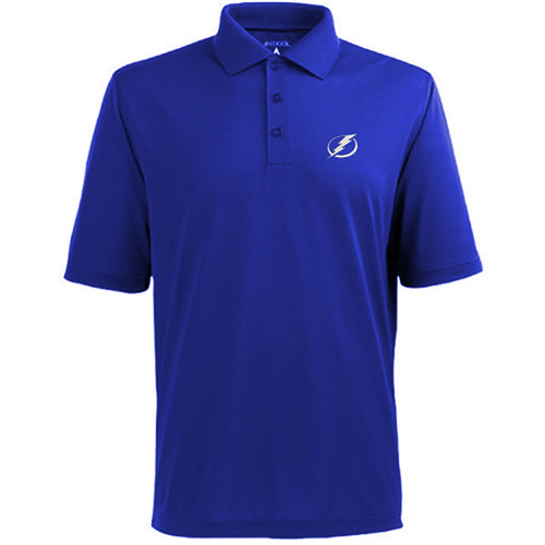 Tampa Bay Lightning Antigua Pique Xtra-Lite Polo - Royal