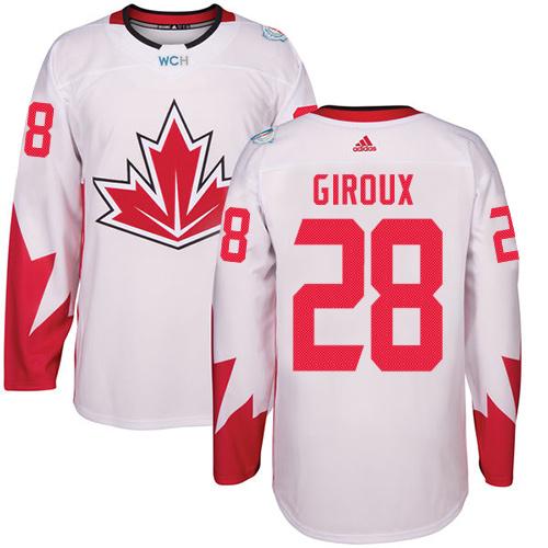 Team CA. #28 Claude Giroux White 2016 World Cup Stitched NHL Jersey Team CA. #28 Claude Giroux White 2016 World Cup Stitched NHL Jersey