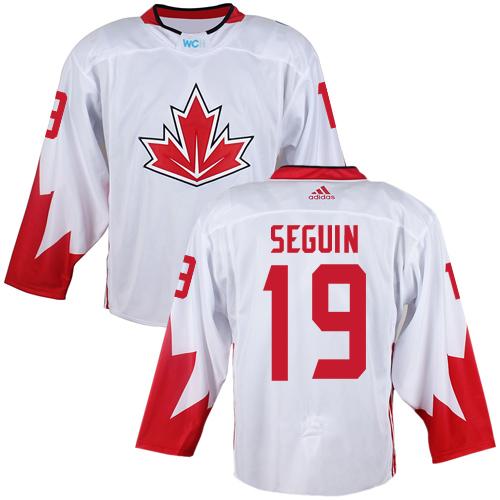Team Canada #19 Tyler Seguin White 2016 World Cup Stitched Youth NHL Jersey