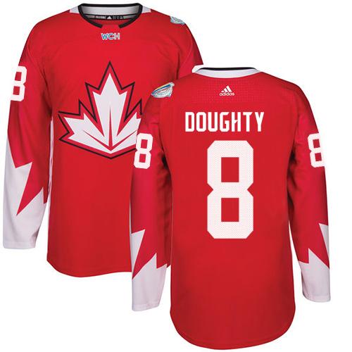 Team Canada #8 Drew Doughty Red 2016 World Cup Stitched Youth NHL Jersey Team Canada #8 Drew Doughty Red 2016 World Cup Stitched Youth NHL Jersey