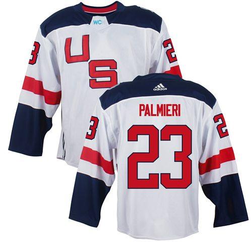 Team USA #23 Kyle Palmieri White 2016 World Cup Stitched NHL Jersey Team USA #23 Kyle Palmieri White 2016 World Cup Stitched NHL Jersey