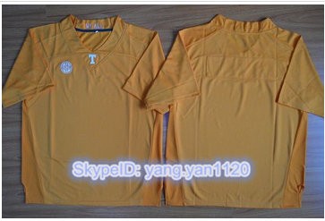 Tennessee Vols Blank Orange Stitched NCAA Jersey