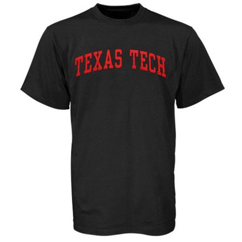 Texas Tech Red Raiders Arch T-Shirt Black