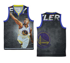 The NBA moments version of the golden state warriors 3 blank jersey vests