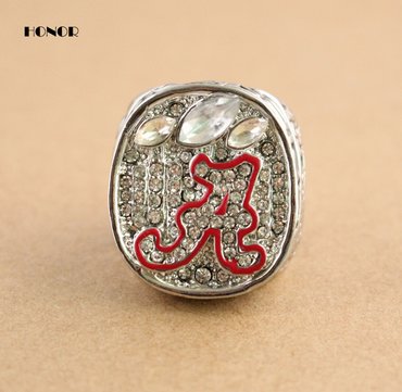 The NCAA 2012 football championship rings