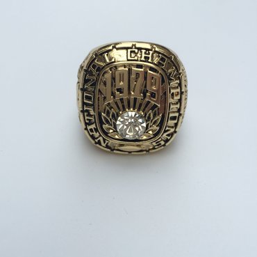 The NCAA Alabama in 1979 championship ring