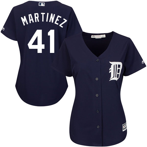 Tigers #41 Victor Martinez Navy Blue Alternate Women's Stitched MLB Jersey Tigers #41 Victor Martinez Navy Blue Alternate Women's Stitched MLB Jersey