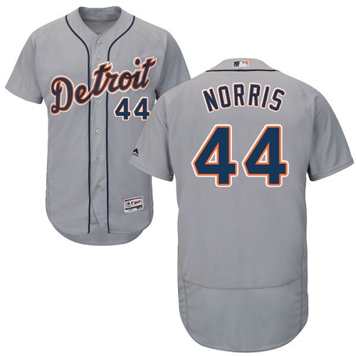 Tigers #44 Daniel Norris Grey Flexbase Authentic Collection Stitched MLB Jersey Tigers #44 Daniel Norris Grey Flexbase Authentic Collection Stitched MLB Jersey