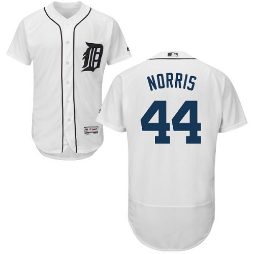 Tigers #44 Daniel Norris White Flexbase Authentic Collection Stitched MLB Jersey Tigers #44 Daniel Norris White Flexbase Authentic Collection Stitched MLB Jersey