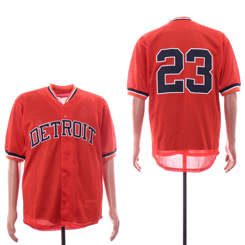 Tigers 23 Kirk Gibson Orange Mesh Throwback Jersey Tigers 23 Kirk Gibson Orange Mesh Throwback Jersey